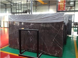 China Marron Emperador Marble Slabs & Tiles for Floor Covering