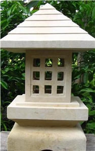 Sandstone Lantern, Lamp Stone Carving