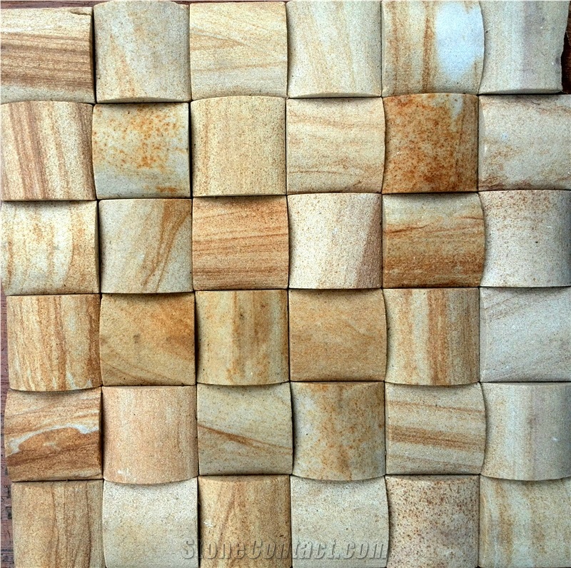 3d Wall Cladding Tiles Teakwood Sandstone