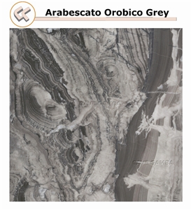 Arabescato Orobico Grey Marble Slabs & Tiles