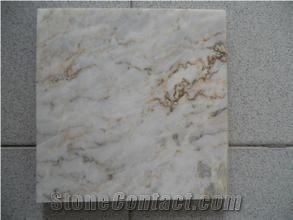 Golden Jade Marble Tiles & Slabs, China White Marble
