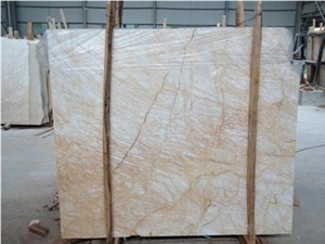 Golden Spider Marble Tiles & Slabs, Greece Yellow Marble