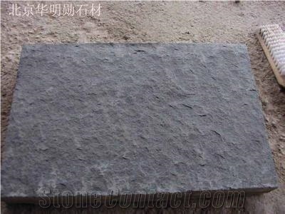 Mongolia Black Basalt Tiles & Slabs, China Black Basalt