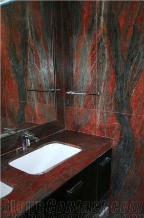 Red Dragon Granite Vanity Top,Brazil Red Granite Bathroom & Kitchen Sinks