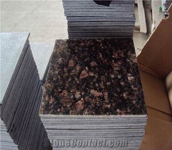 Tan Brown Granite Tiles & Slabs,India Brown Granite Wall Covering,High Quality Brown Granite Flooring with Own Factory