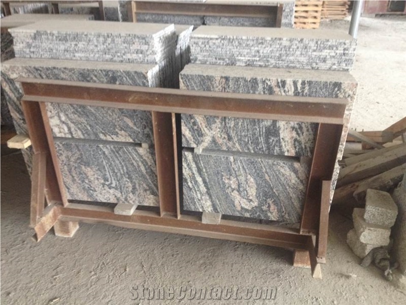 Juparana Grey Granite Flooring Tile,Wall Tile & Slab,China Juparana Light Granite,Jumparana Pink Granite,Fantasy Wave,Interesting Veins