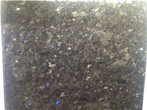 Labradorite Volga Blue Granite Slabs & Tiles, Ukraine Blue Granite