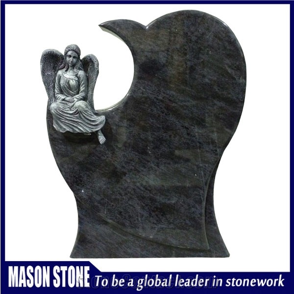 China Manufacturer Angel Headstone for Memorial