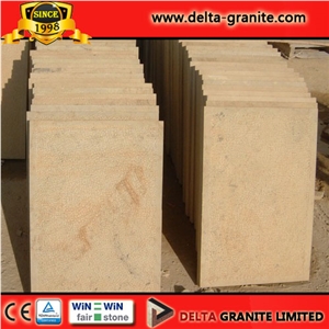 Beautiful China Great Grade Sandstone Paving & Popular Sandstone Slabs