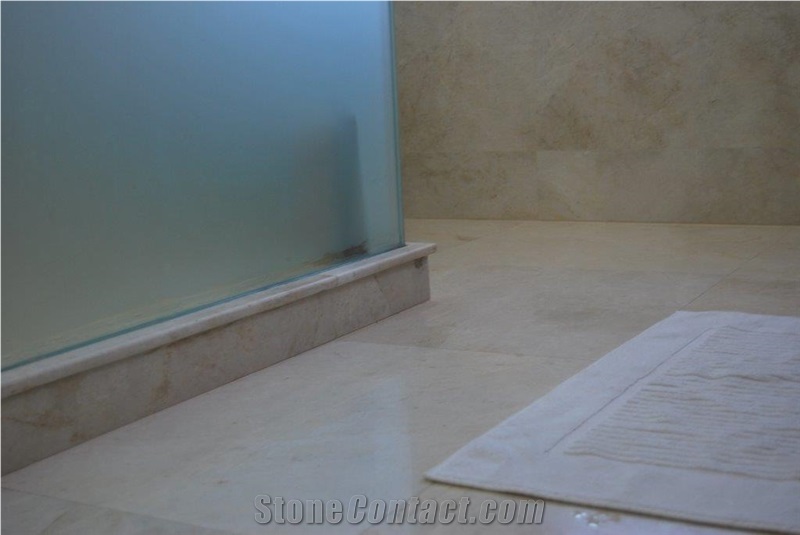 Blanco Perla Marble Bathroom Renovation