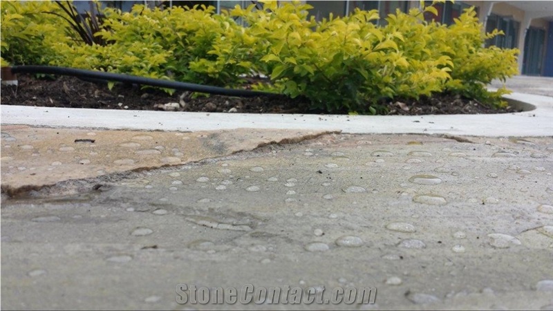 Rust Sandstone Walkway Pavement