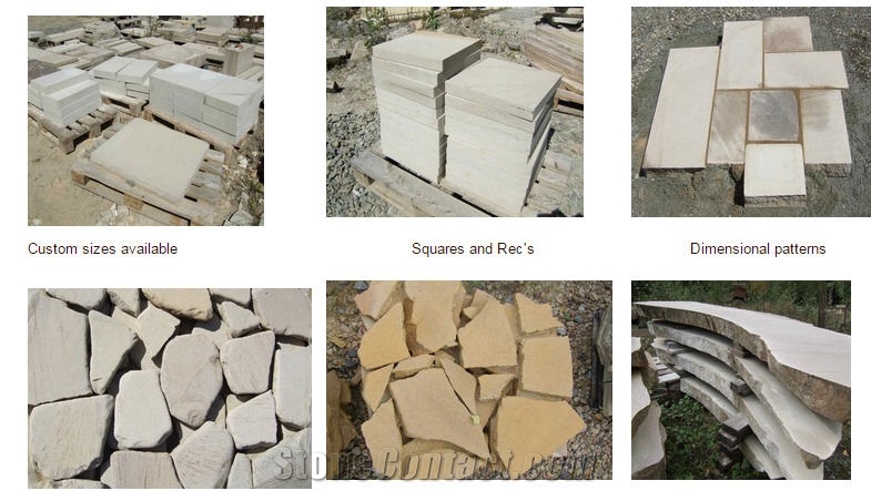 Wilkeson Sandstone Pavers and Flagstone