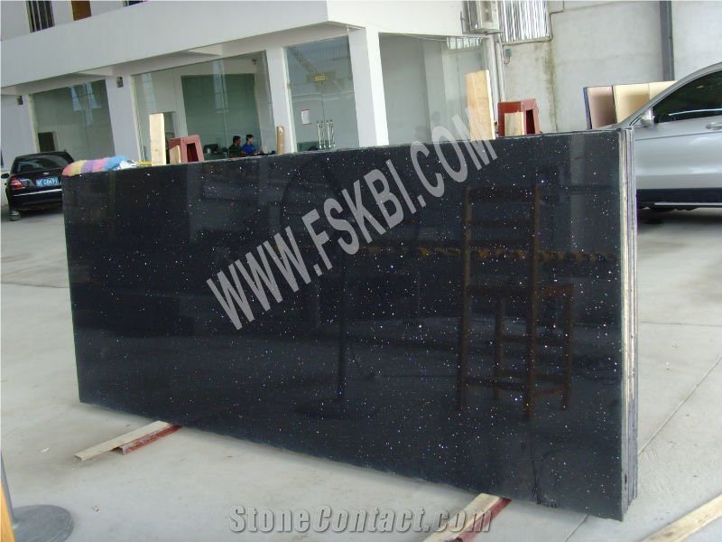 Black Quartz Stone Kitchen Desk Top Of Silestone Quality Engineer Stone Solid Surface Kitchen Countertops