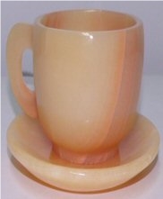 Onyx Cup and Plate