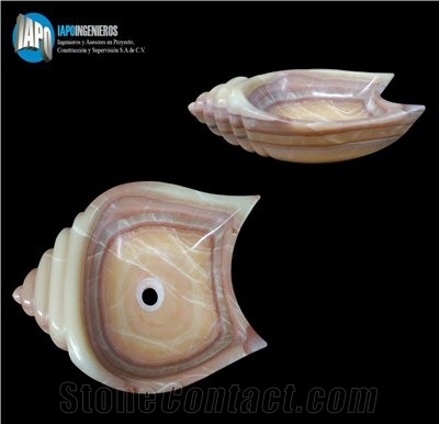 Seashell Onyx Washbasin