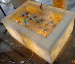 Table with Lighting Coffee Table