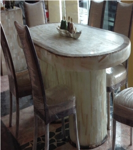 Travertine Dining Room Table