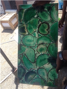 Green Onyx Semiprecious Stone