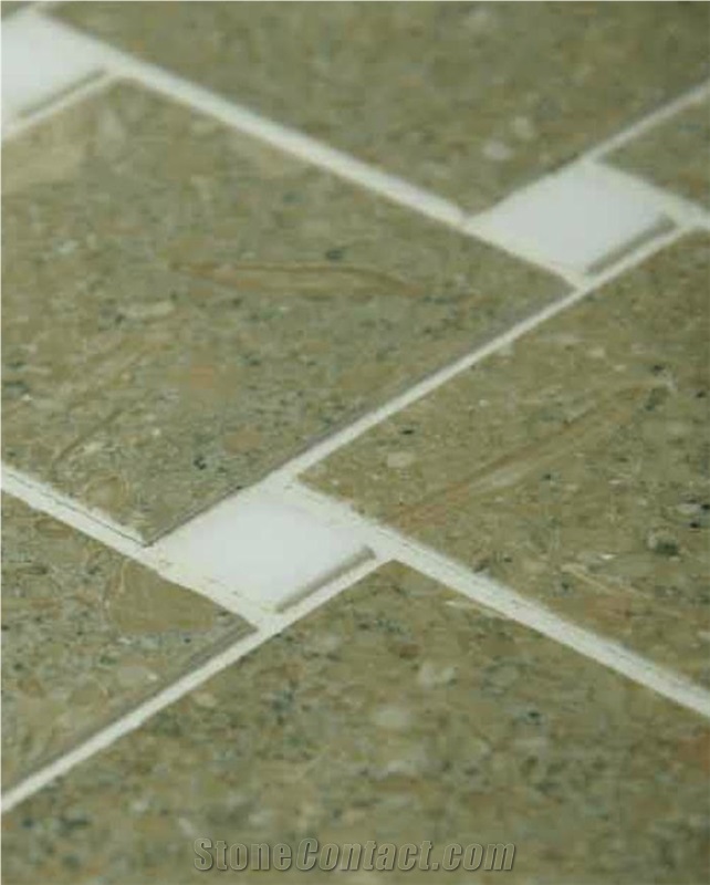 Seagrass Limestone Floor Pattern