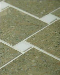 Seagrass Limestone Floor Pattern
