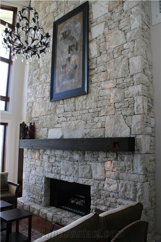 Wanaka Schist Fireplace Surround