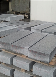 Wuhan G603 Granite Block Steps Standard Packing, Grey Granite Stairs & Steps