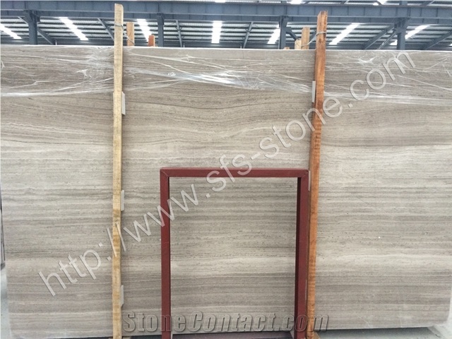 Wooden Grey Marble Slabs & Tiles