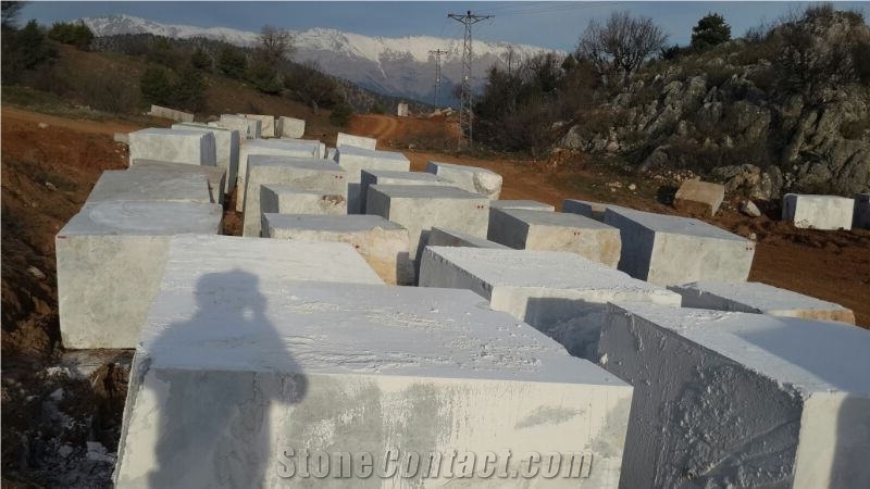 Tundra Grey Marble Blocks from Own Quarry