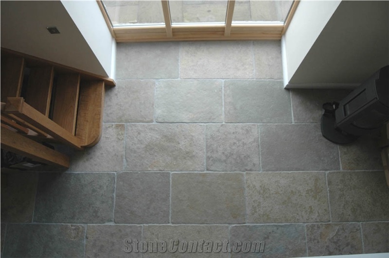 Priory Tumbled Limestone Floor Tiles From United Kingdom