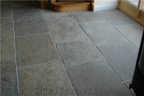 Priory Tumbled Limestone Floor Tiles