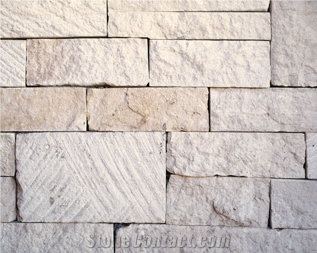 Austin White Limestone Thin Veneer