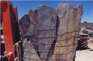 Marbella Quartzite Flagstone Wall Cladding