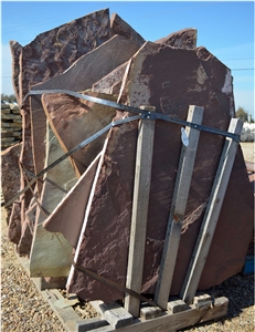 Chocolate Select Sandstone Stand up Flag Slabs
