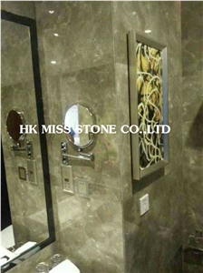 Bosy Grey, Polished China Grey Limestone Slabs & Tiles,Wall Cladding,Floor Covering