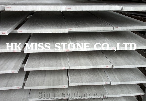 Grey Wooden Marble Slab & Tile,Wall Cladding,Polished Chinese Grey Marble,Cross-Cut/Vein-Cut Wood Grain Marble