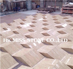 Modern Beige Travertine Slabs,Composite Tile for Flooring,Stair,Wall Covering,Wholesale Natural Beige Stone