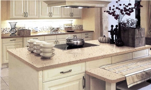 Quartzite Products,China White Quartzite Kitchen Countertops