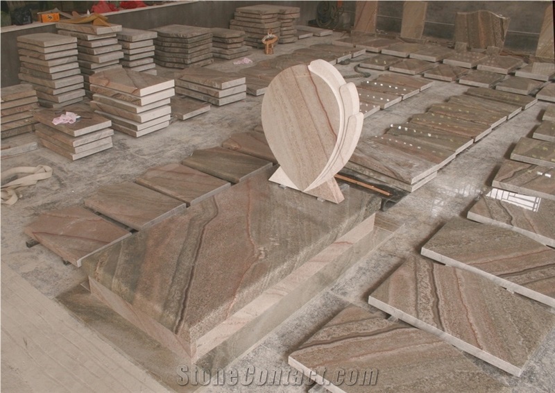 China Beige Marble Monument & Tombstone