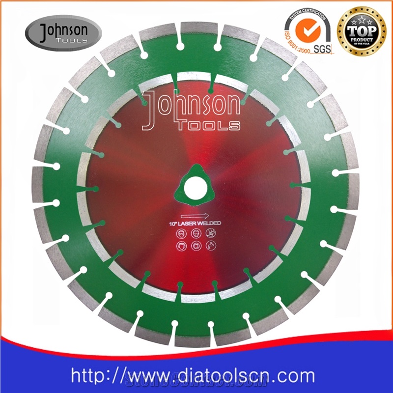 Laser Saw Blade for Green Concrete