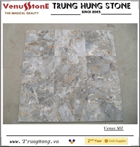 Light Grey Panther Marble Slabs & Tiles, Viet Nam Grey Marble