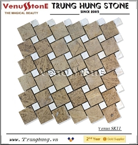 Vietnam Multicolor Marble Mosaic with Classic Style