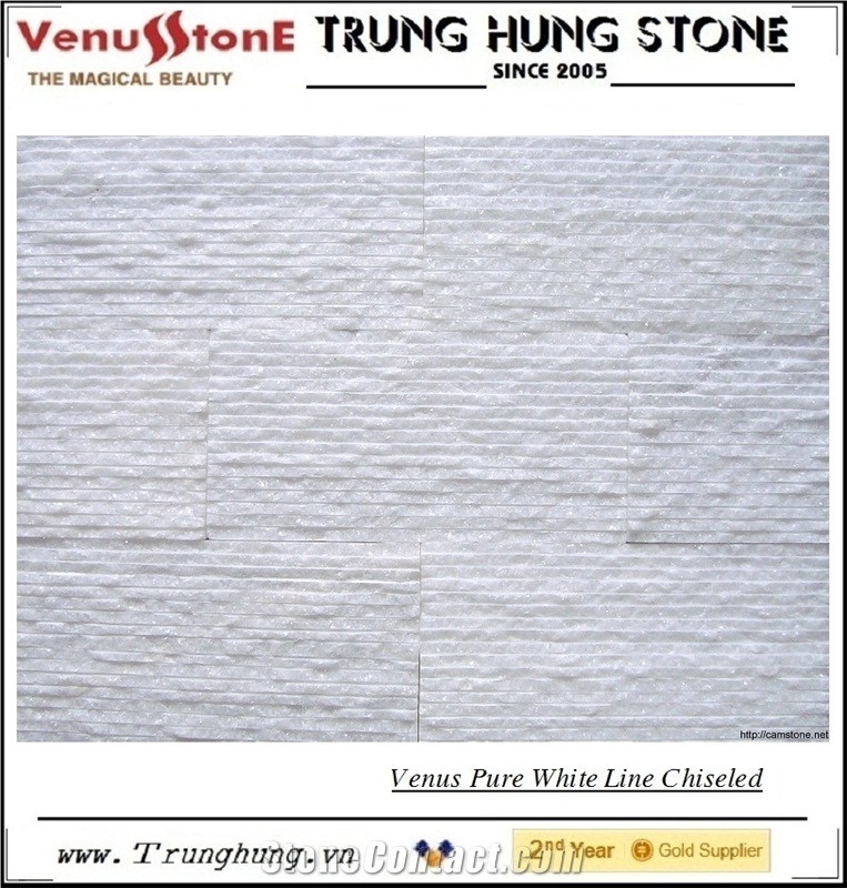 Vietnam Pure White Line Chiseled