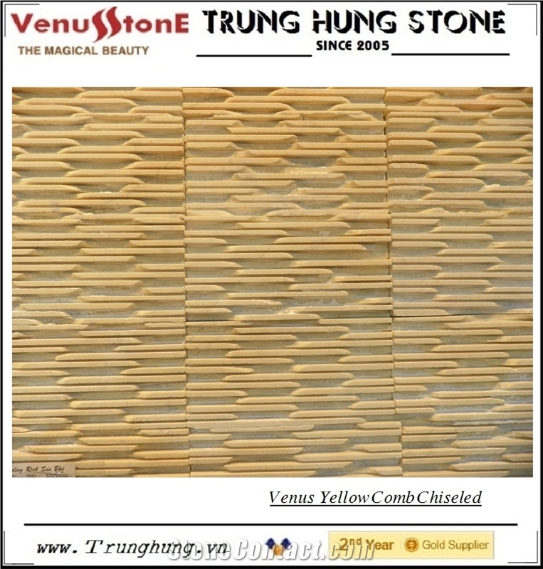 Vietnam Yellow Comb Chiseled