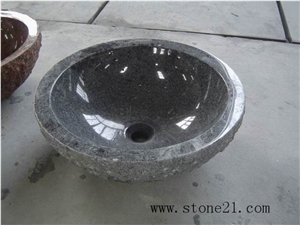 Absolute Cheap Building Materials G654 Granite Round Sinks,Natural Stone Granite Wash Basins