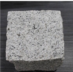 Cheap Natural G601 Granite Cube Stone,China Fujian Grey G601 Cobble Stone
