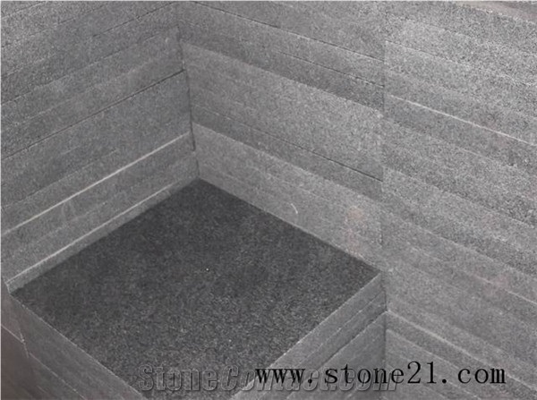 China Padang Dark G654 Granite Tiles, Own Factory Dark Grey G654 Natural Stone Granite