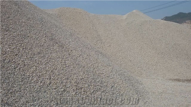Granite Construction Crushed Gravel, Factory Direct Sale Grey Aggregates