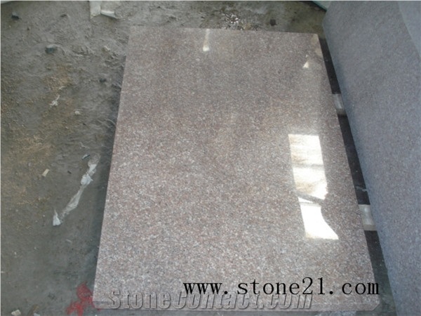 Hot Sale China G648 Granite Slabs, Zhangpu Red Natural G648 Granite