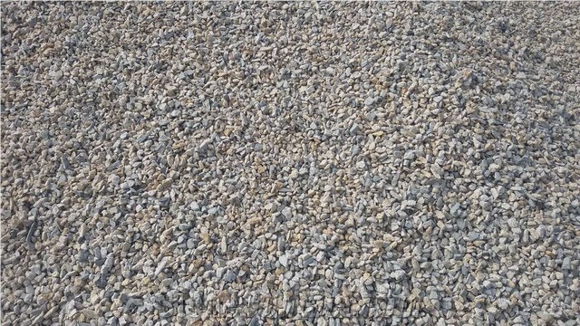 Natural Chinese Granite Construction Stone Chips, Grey Granite Gravel