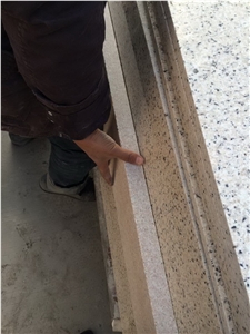 China New Bethel White Granite Tiles Polished, White Granite Sesame Machine Cutting Tiles for Garden Floor Stepping,Wall Cladding Panel